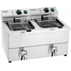 Elektrische friteuse 2 x 8 L