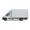Bestelwagen 21m3 met laadklep