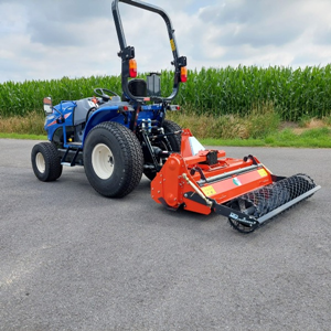 Overtopfrees tuinbouwtraktor